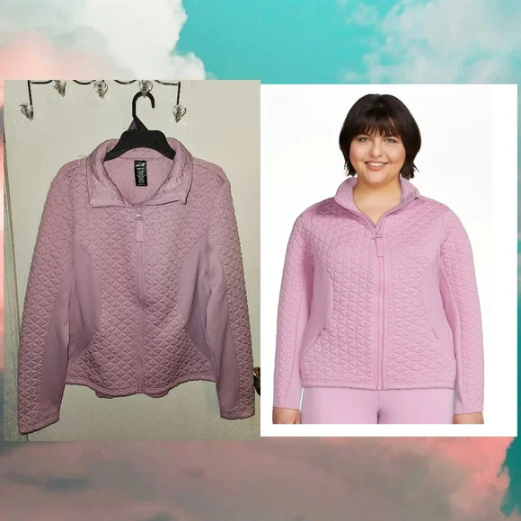 Misty Mauve jacket thumb holes xxxl 22 3x - Picture 1 of 9